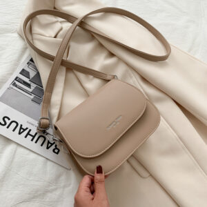 Fashion Texture Saddle Bag Shoulder