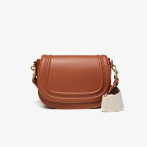 ZR Women's Bag Saddle Bag Shoulder Bag Foreign Trade Explosions Bag 2025 New Wide Shoulder Strap Crossover Underarm