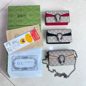 Cross-Border g Brand Vintage Wine God Bag High-Quality Mini Chain Bag Classic Single Shoulder Crossbody Bag Foreign Trade Hot-Selling Bag