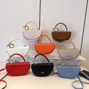 Simple atmosphere, foreign style crossbody bag, Korean version fashion trend, handbag, bag, new texture one-shoulder saddle bag