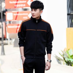 Cardigan Sweater Pants Male YouthFashion Sports Suit