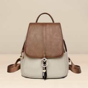 New backpack/bag, textured shoulder bag, simple, trendy, practical,