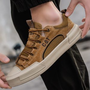 Board Shoes Cross border Large Size Low cut Lace up Men's Casual Shoes Breathable