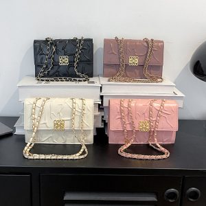 Loew* Simple Casual Shoulder Small Square